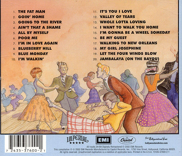 The Fats Domino Jukebox - 20 Greatest Hits - Fats Domino (2002) (Used)
