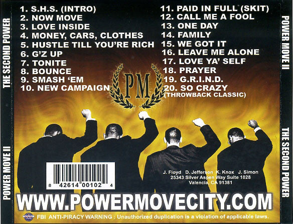 Power Move II: The Second Power - Power Move (2006) (New)