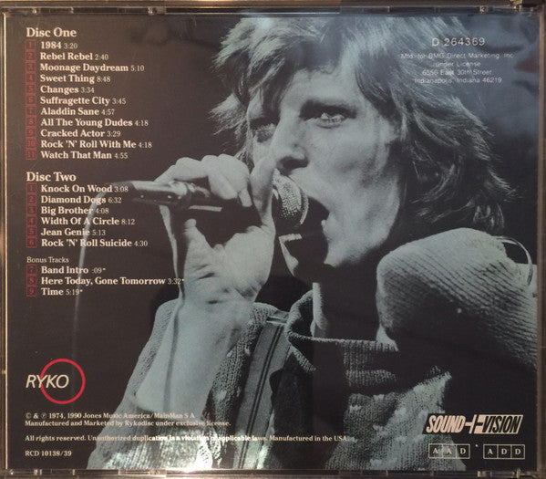 David Live - David Bowie (1990) (Used)