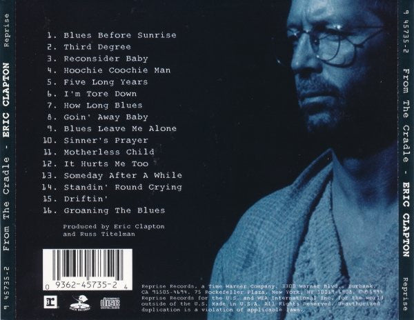 From The Cradle - Eric Clapton (1994) (Used)