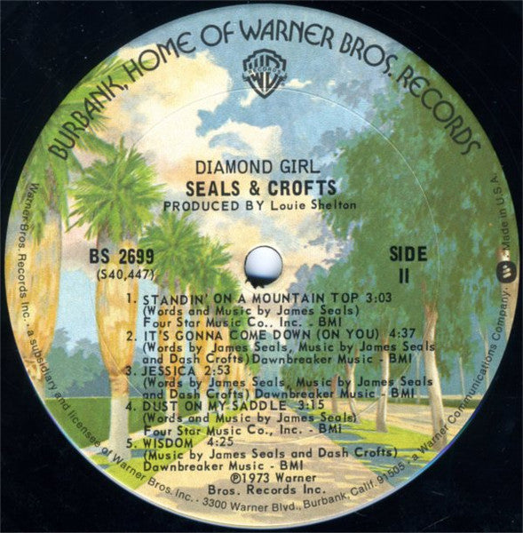 Diamond Girl - Seals & Crofts (-) (Used)