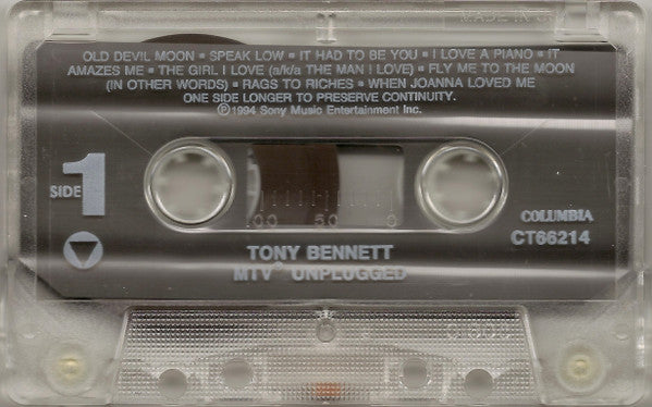 MTV Unplugged - Tony Bennett (1994) (Used)