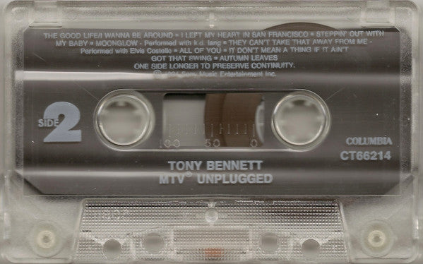 MTV Unplugged - Tony Bennett (1994) (Used)