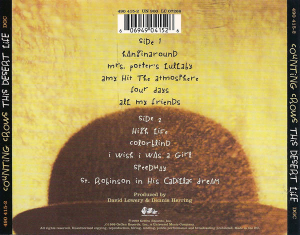 This Desert Life - Counting Crows (1999) (Used)