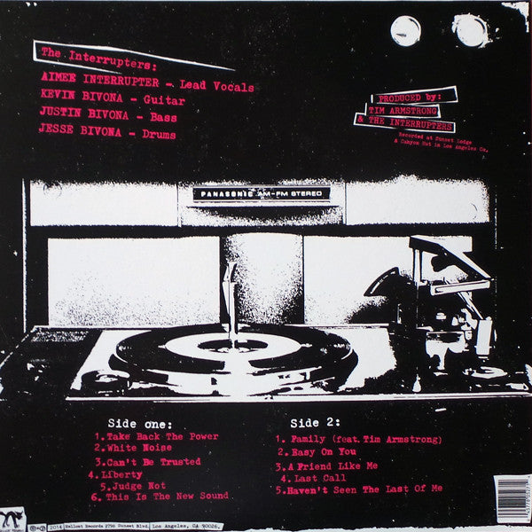 The Interrupters - The Interrupters (2014) (Used)