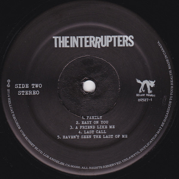 The Interrupters - The Interrupters (2014) (Used)