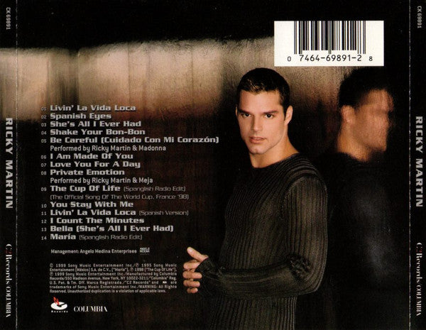 Ricky Martin - Ricky Martin (1999) (Used)