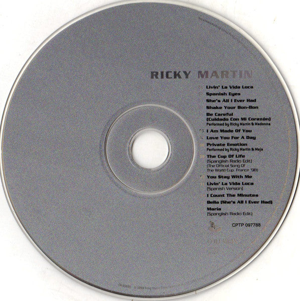 Ricky Martin - Ricky Martin (1999) (Used)