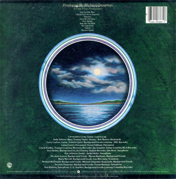 Christopher Cross - Christopher Cross (1979) (VG)