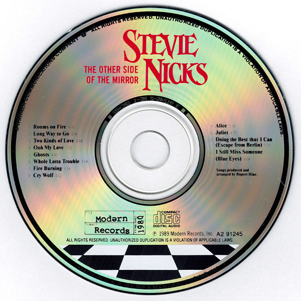 The Other Side Of The Mirror - Stevie Nicks (1989) (Used)