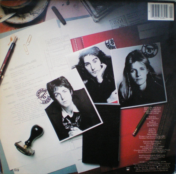 Band On The Run - Wings (1984) (Used)