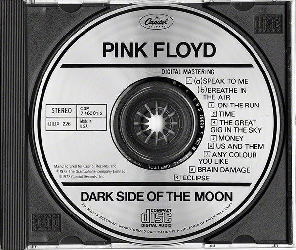 The Dark Side Of The Moon - Pink Floyd (-) (Used)