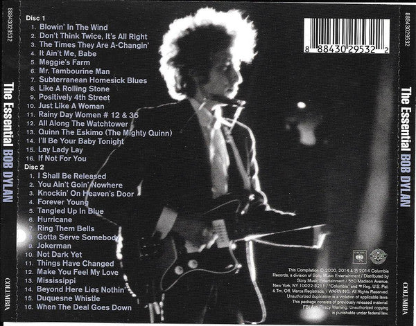 The Essential Bob Dylan - Bob Dylan (2014) (Used)