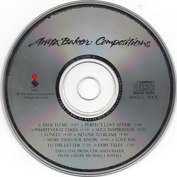 Compositions - Anita Baker (1990) (Used)