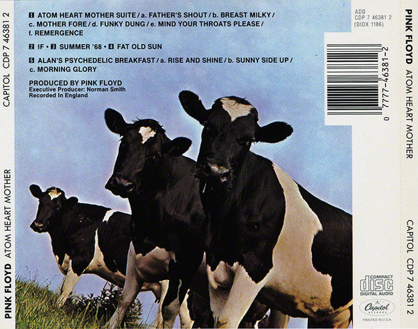 Atom Heart Mother - Pink Floyd (1988) (Used)