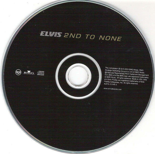 2nd To None - Elvis Presley (2003) (Used)
