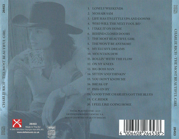 The Most Beautiful Girl - Charlie Rich (2005) (Used)