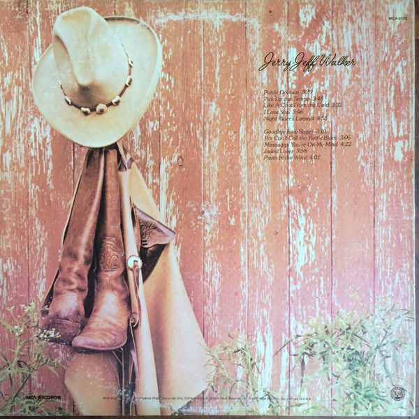 Ridin' High - Jerry Jeff Walker (1975) (Used)