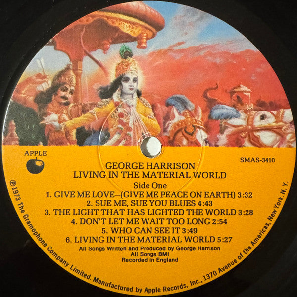 Living In The Material World - George Harrison (1973) (Used)