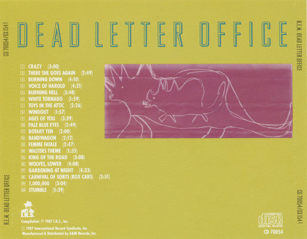 Dead Letter Office - R.E.M. (-) (Used)