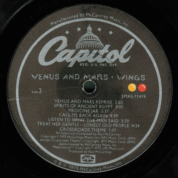 Venus And Mars - Wings (1975) (Used)