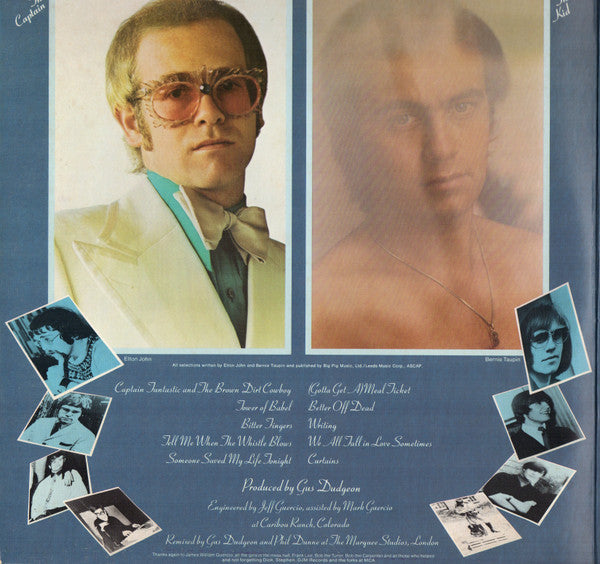 Captain Fantastic And The Brown Dirt Cowboy - Elton John (1975) (Used)