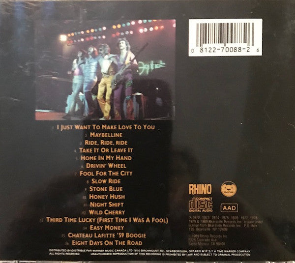 The Best Of Foghat - Foghat (1989) (Used)