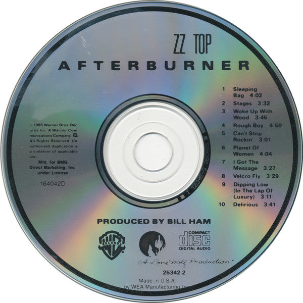 Afterburner - ZZ Top (-) (Used) Ph