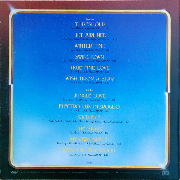 Book Of Dreams - Steve Miller Band (1977) (Used)