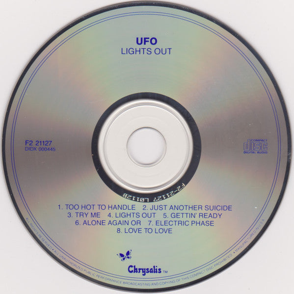 Lights Out - UFO (-) (Used)