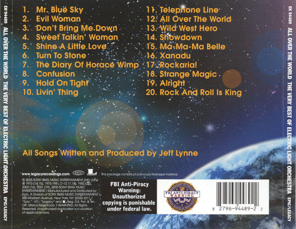 All Over The World - The Very Best Of Electric Light Orchestra - Electric Light Orchestra (2005) (Used)