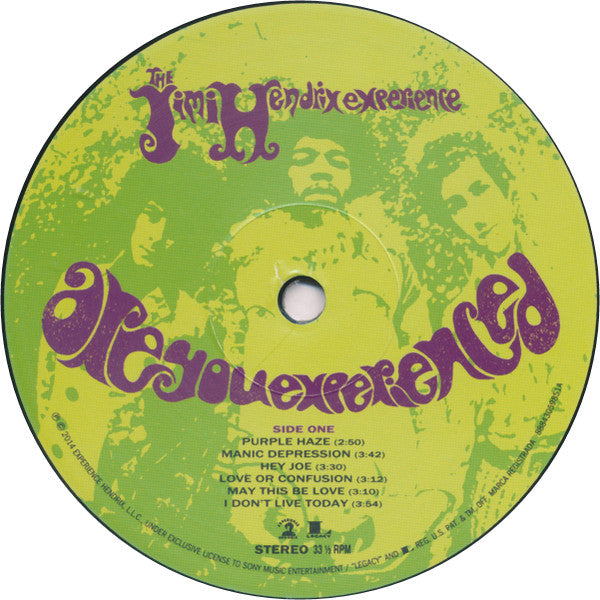 Are You Experienced - The Jimi Hendrix Experience (2014) (Used)