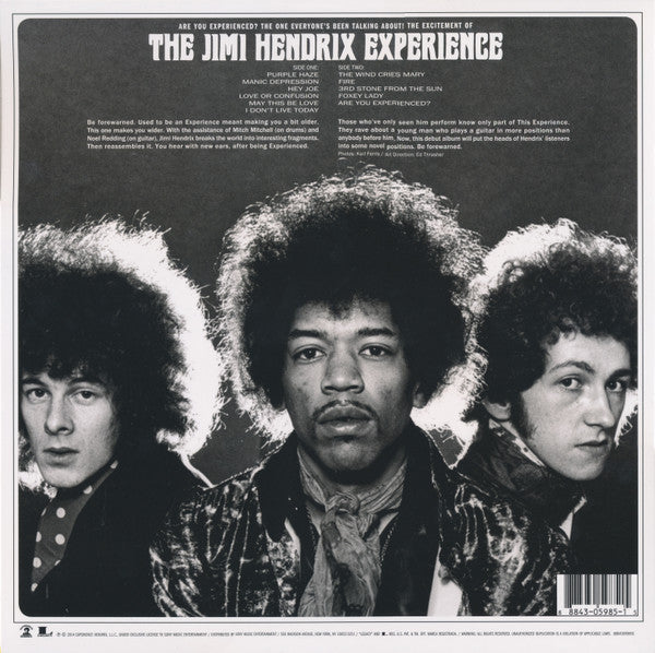 Are You Experienced - The Jimi Hendrix Experience (2014) (Used)