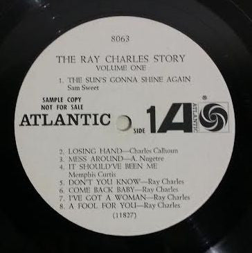 The Ray Charles Story (Volume One) - Ray Charles (1962) (Used)