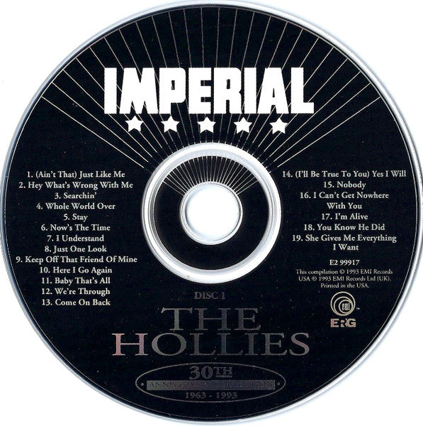 30th Anniversary Collection 1963-1993 - The Hollies (1993) (Used)