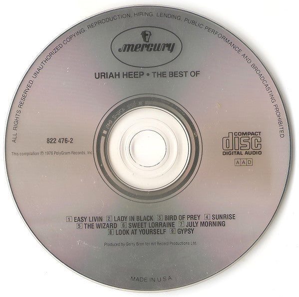 The Best Of Uriah Heep - Uriah Heep (-) (Used)