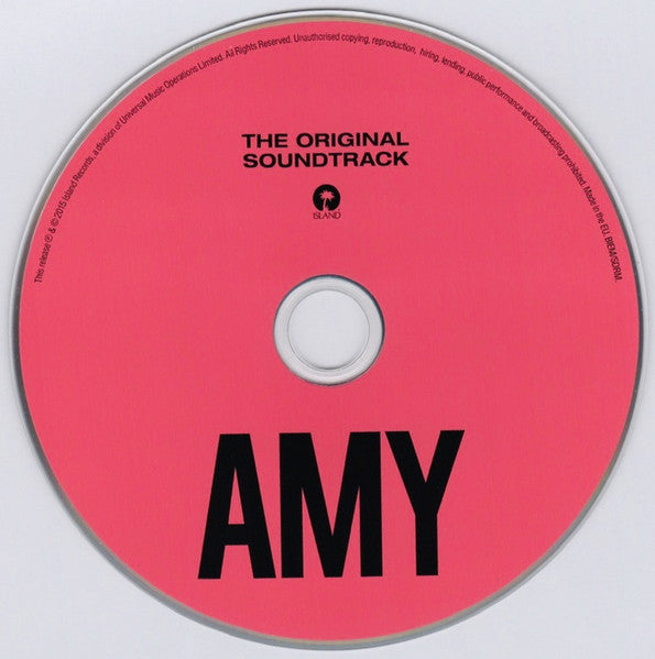 Amy (The Original Soundtrack) - Amy Winehouse (2015) (Used)