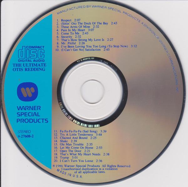 The Ultimate Otis Redding - Otis Redding (-) (Used)