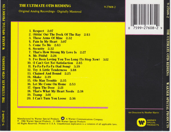 The Ultimate Otis Redding - Otis Redding (-) (Used)
