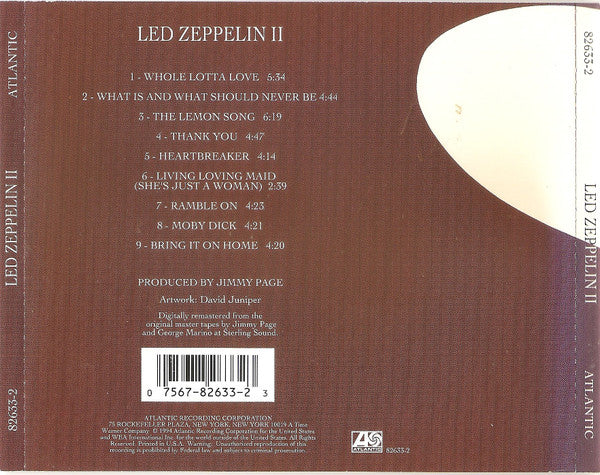 Led Zeppelin II - Led Zeppelin (-) (Used)