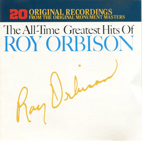 The All-Time Greatest Hits Of Roy Orbison - Roy Orbison (1989) (New)