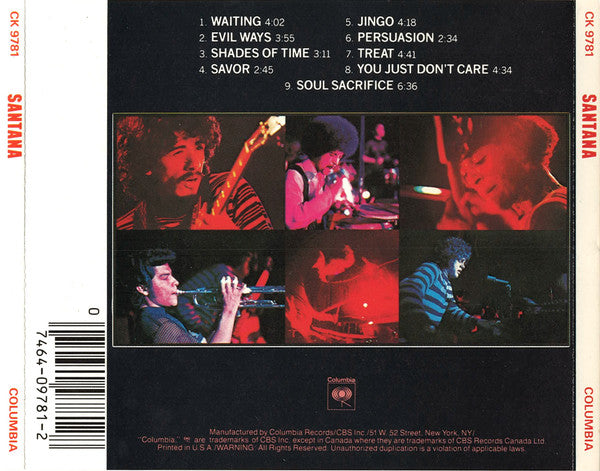Santana - Santana (-) (Used)