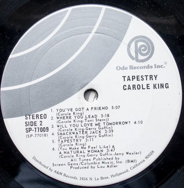 Tapestry - Carole King (1971) (Used)