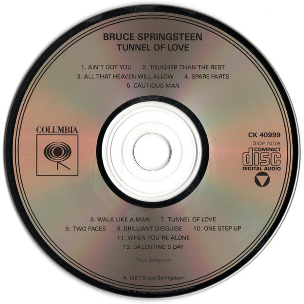 Tunnel Of Love - Bruce Springsteen (1987) (Used)