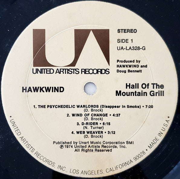 Hall Of The Mountain Grill - Hawkind (1974) (Used)