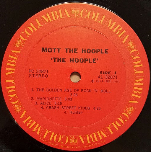 The Hoople - Mott The Hoople (1974) (Used)
