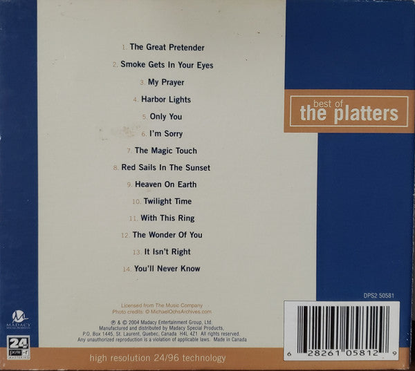 Best Of The Platters - The Platters (2004) (New)