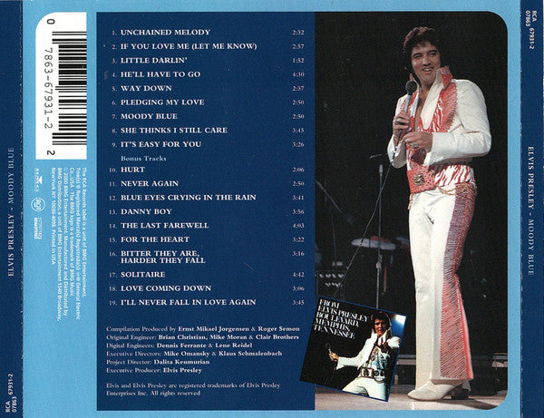 Moody Blue - Elvis Presley (2000) (Used)