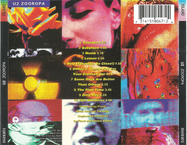 Zooropa - U2 (1993) (Used)