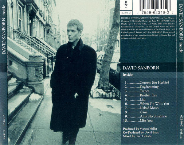 Inside - David Sanborn (1999) (Used)